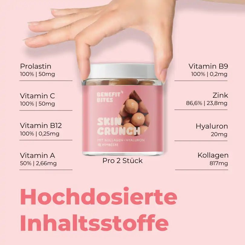 Skin Crunch mit Kollagen + Hyaluron